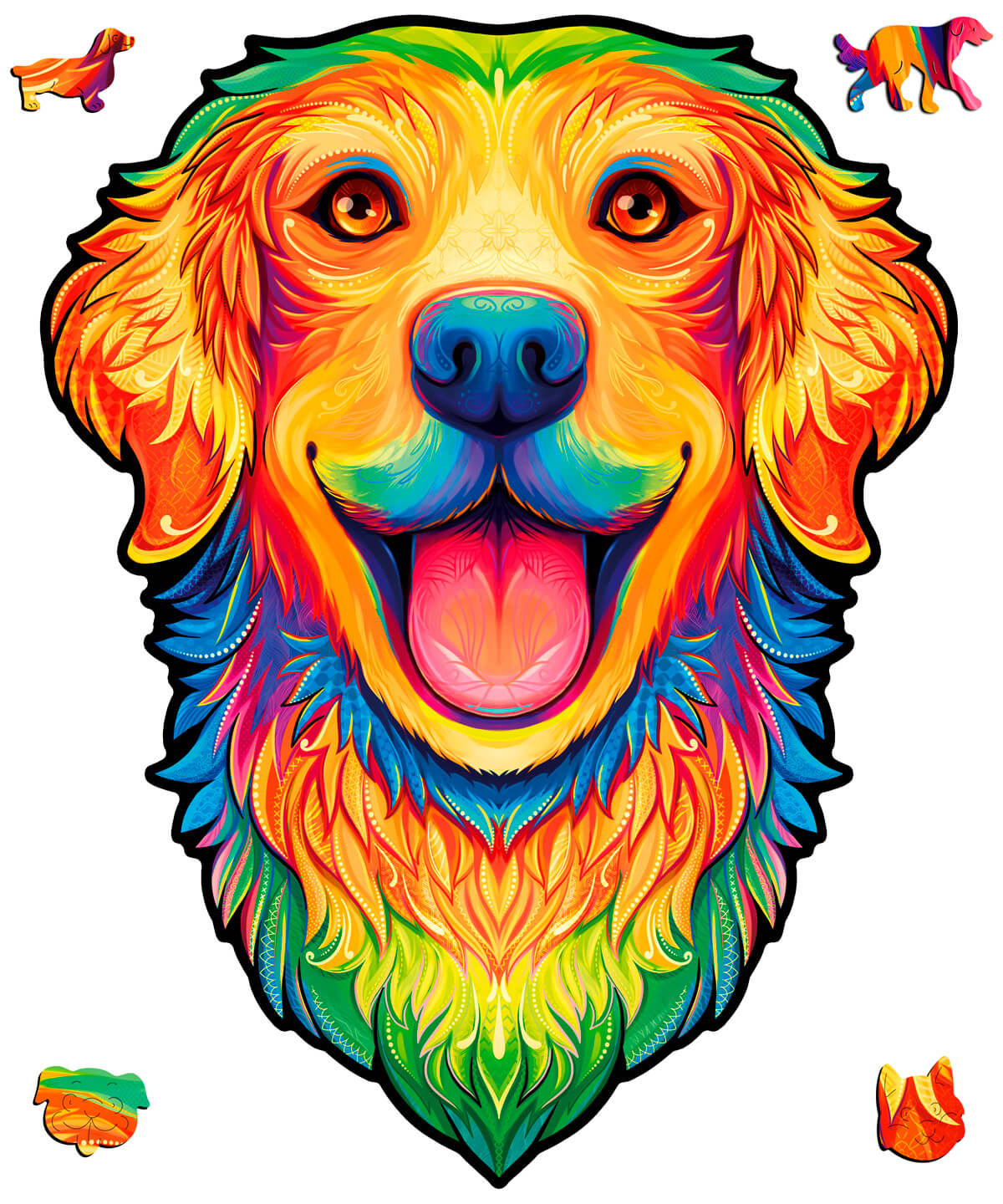 Retriever fericit