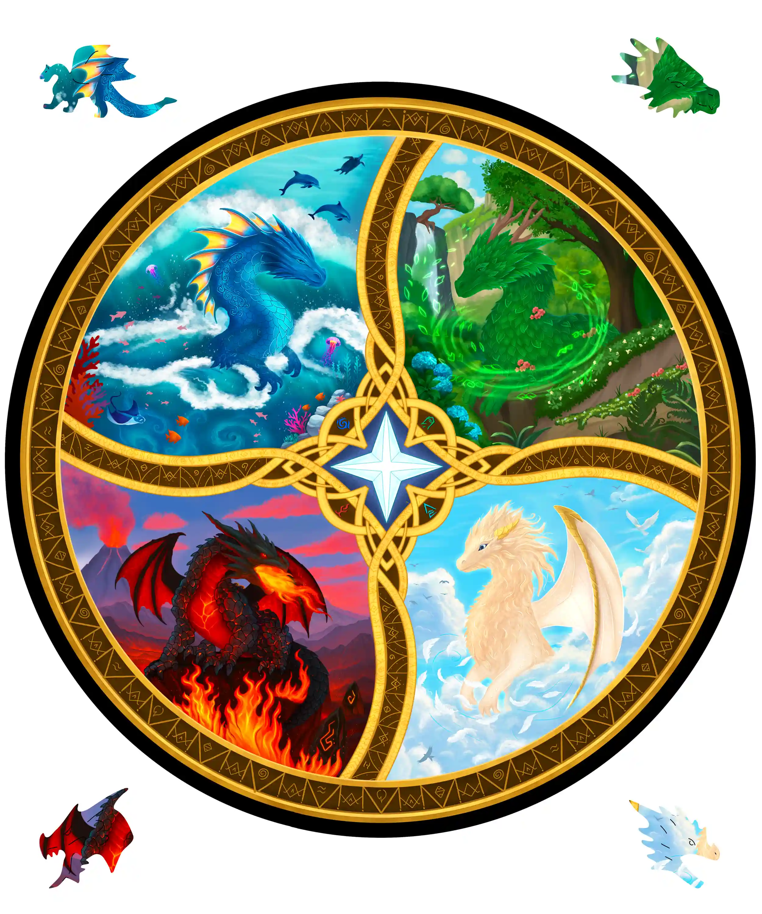 Dragonii celor patru elemente